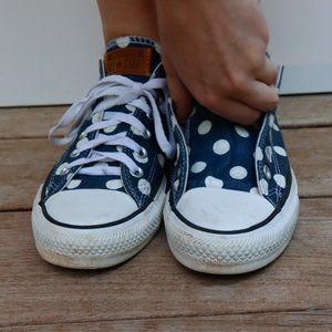 Polka Dot Converse Allstars